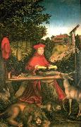 Lucas Cranach, Kardinal Albrecht von Brandenburg